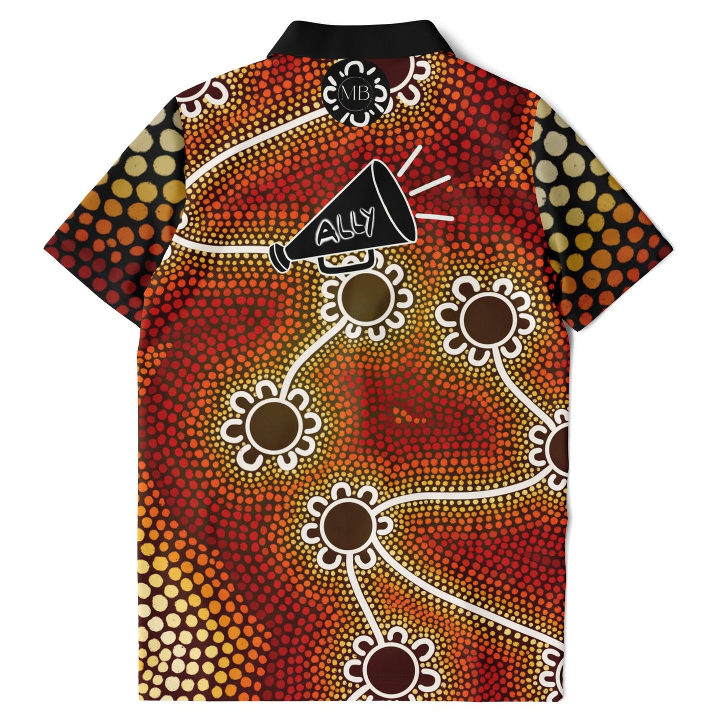 Kids NAIDOC 2024 Polo Shirt Ally Friendly